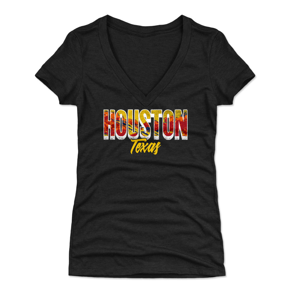 Houston Women's V-Neck T-Shirt | 500 LEVEL