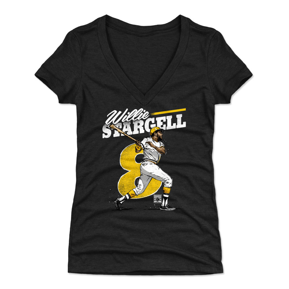 Willie Stargell Women's V-Neck T-Shirt | 500 LEVEL
