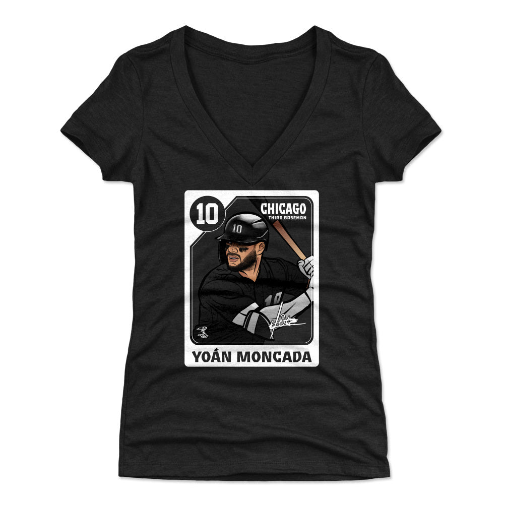 Yoan Moncada Women&#39;s V-Neck T-Shirt | 500 LEVEL