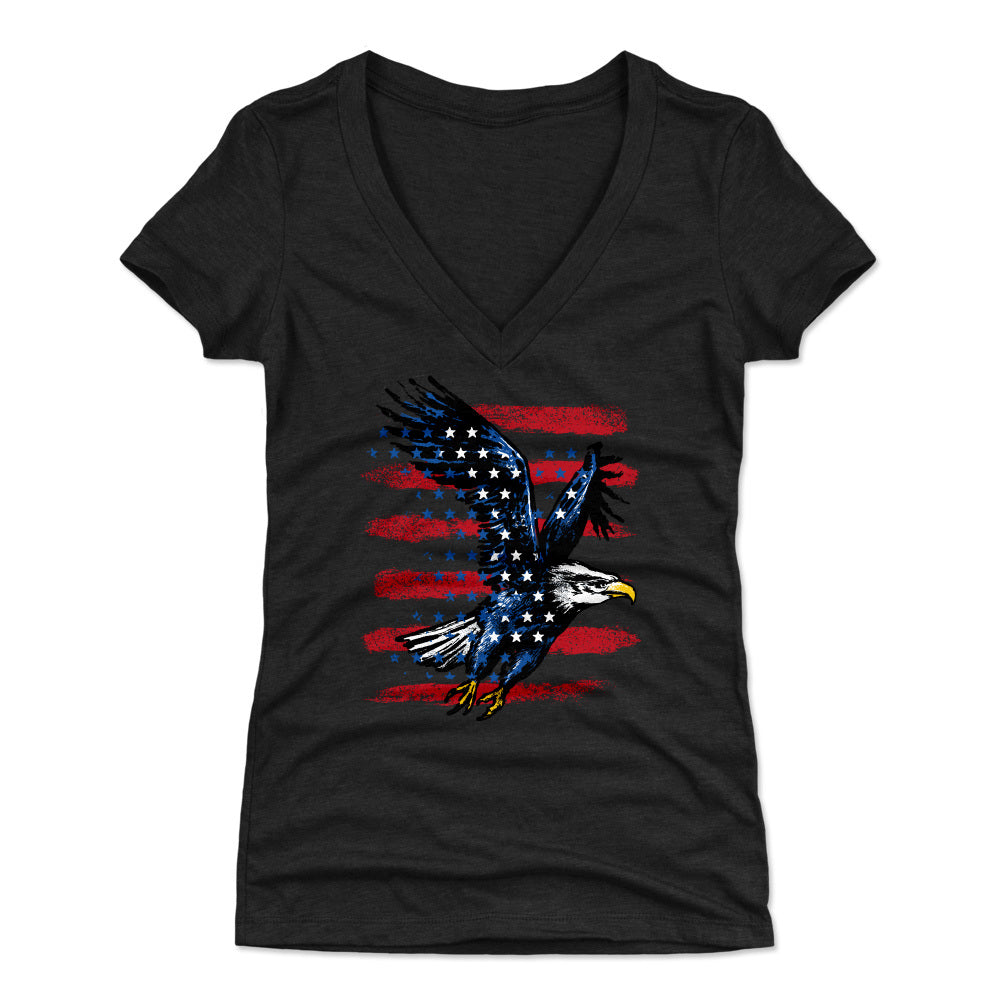 American Pride Women's V-Neck T-Shirt | 500 LEVEL