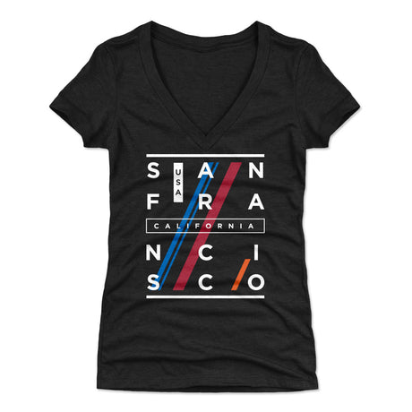 San Francisco Women's V-Neck T-Shirt | 500 LEVEL