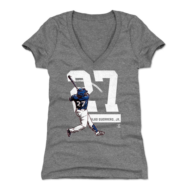 Vladimir Guerrero Jr. Women's V-Neck T-Shirt | 500 LEVEL