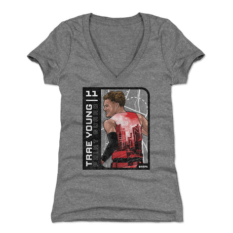 Trae Young Women's V-Neck T-Shirt | 500 LEVEL