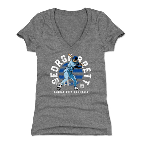 George Brett Women's V-Neck T-Shirt | 500 LEVEL