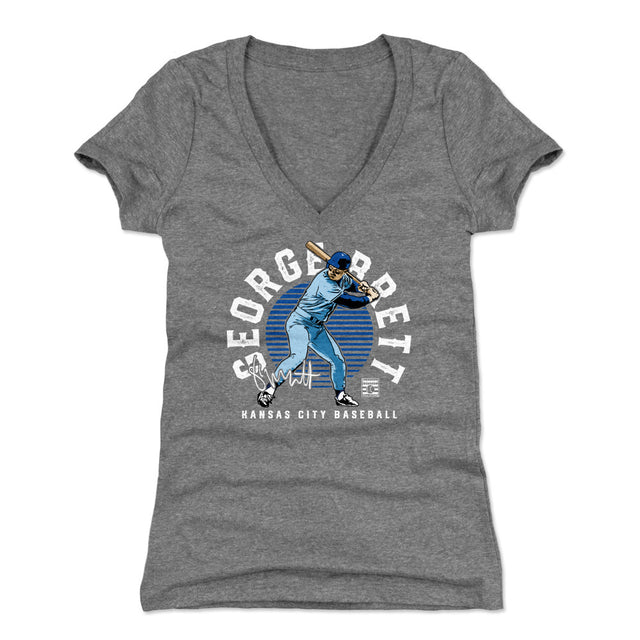 George Brett Women's V-Neck T-Shirt | 500 LEVEL