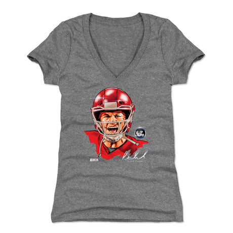 Patrick Mahomes Women's V-Neck T-Shirt | 500 LEVEL