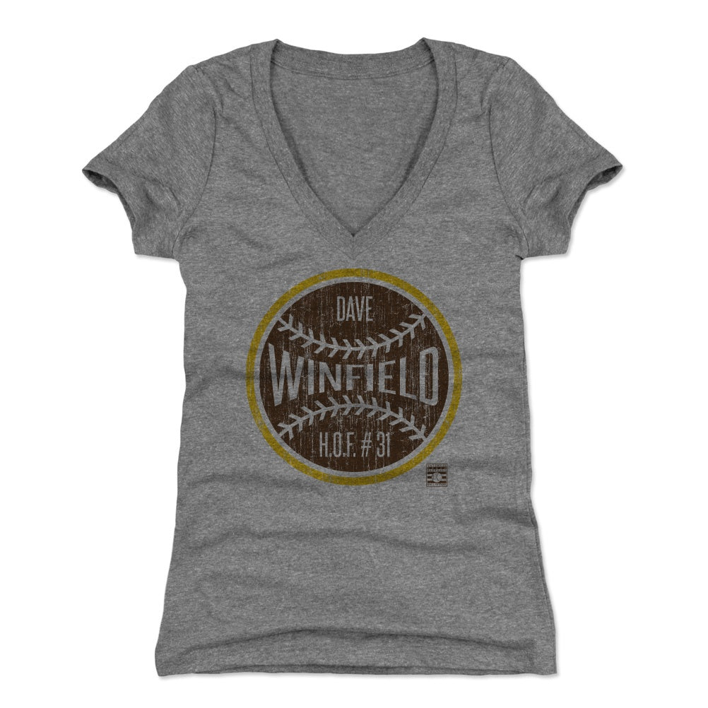 Dave Winfield Women's V-Neck T-Shirt | 500 LEVEL