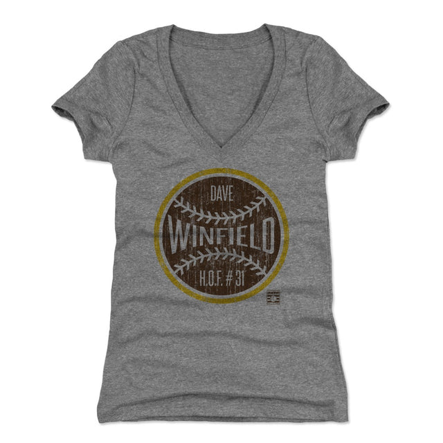 Dave Winfield Women's V-Neck T-Shirt | 500 LEVEL