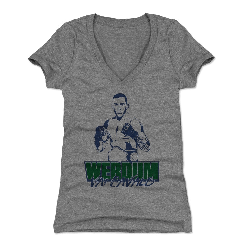 Fabricio Werdum Women's V-Neck T-Shirt | 500 LEVEL
