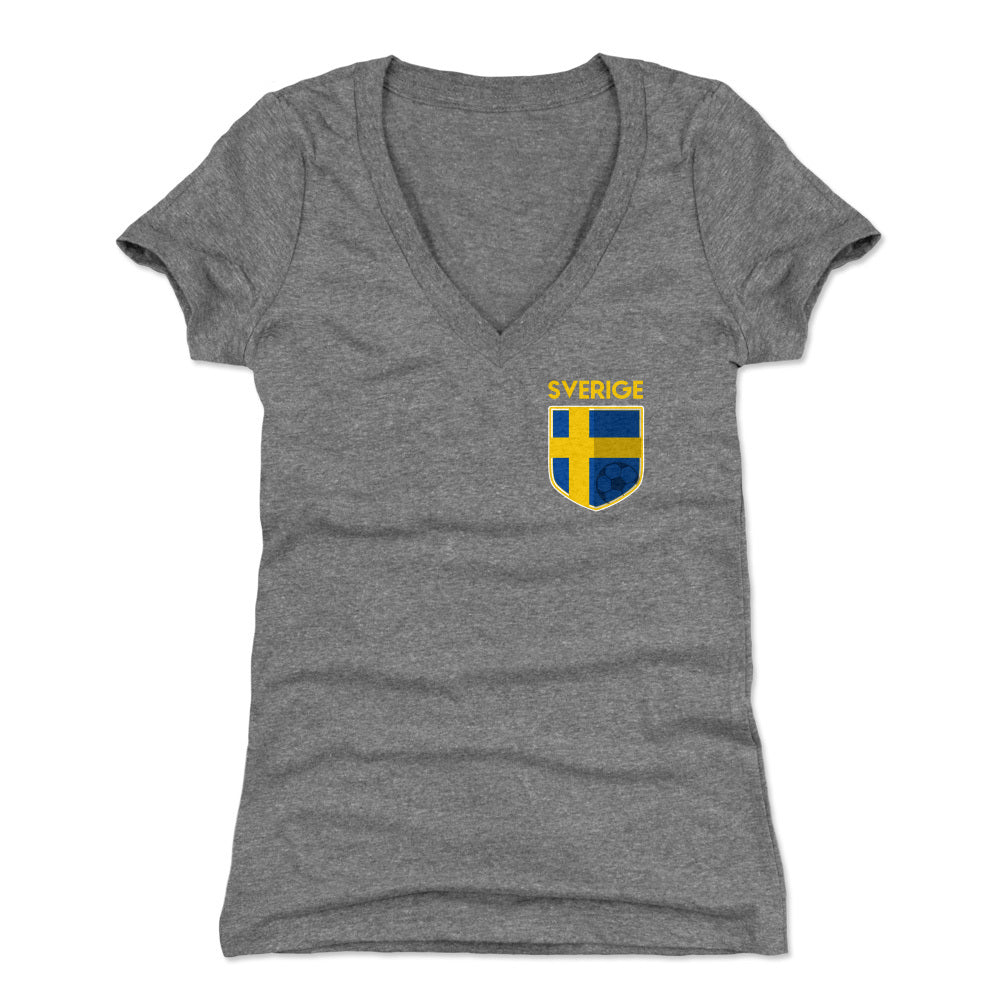 Sweden Women&#39;s V-Neck T-Shirt | 500 LEVEL