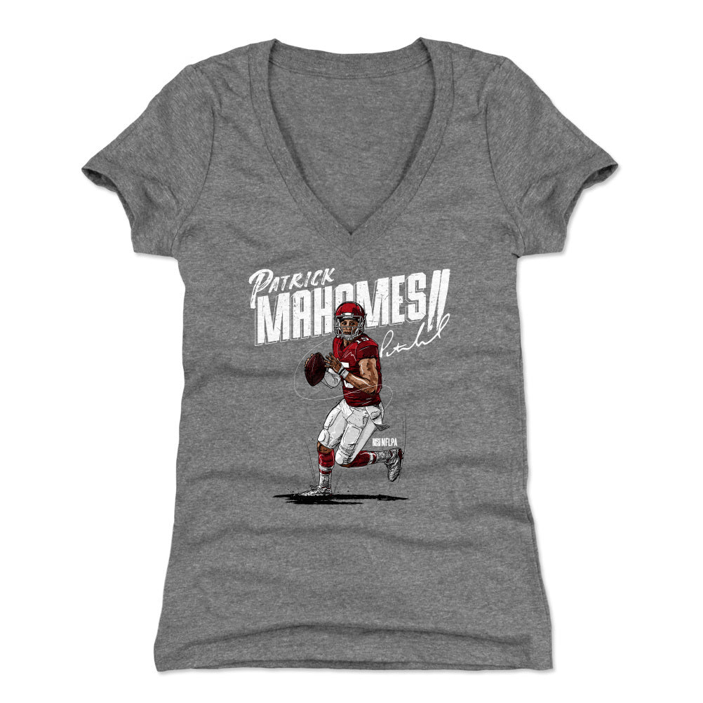 Patrick Mahomes Women's V-Neck T-Shirt | 500 LEVEL