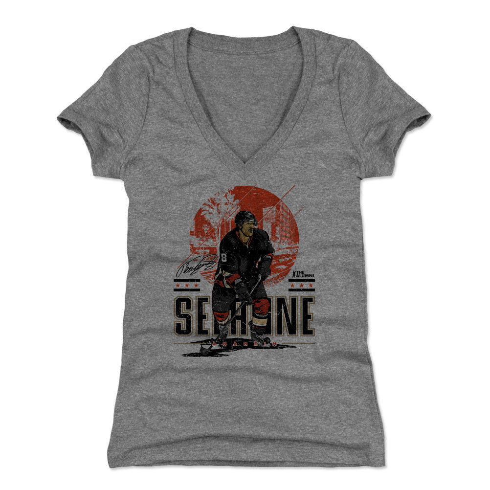 Teemu Selanne Women's V-Neck T-Shirt | 500 LEVEL