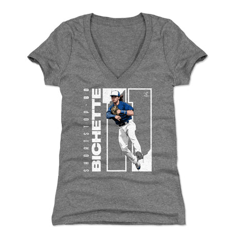 Bo Bichette Women's V-Neck T-Shirt | 500 LEVEL