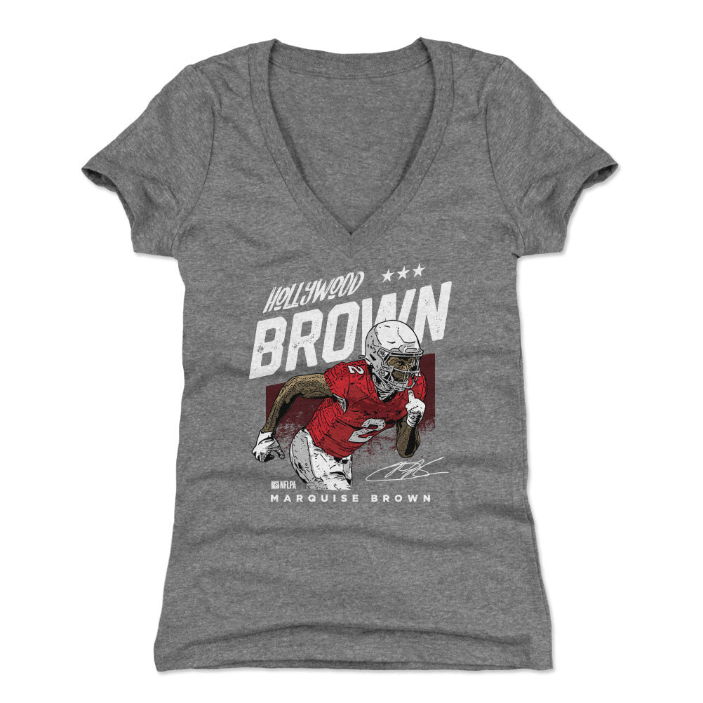 Marquise Brown Women&#39;s V-Neck T-Shirt | 500 LEVEL