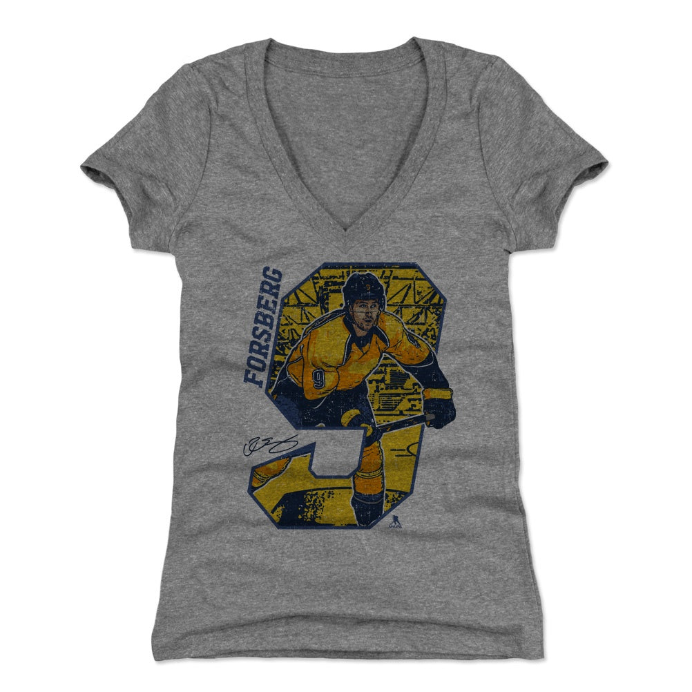 Filip Forsberg Women's V-Neck T-Shirt | 500 LEVEL