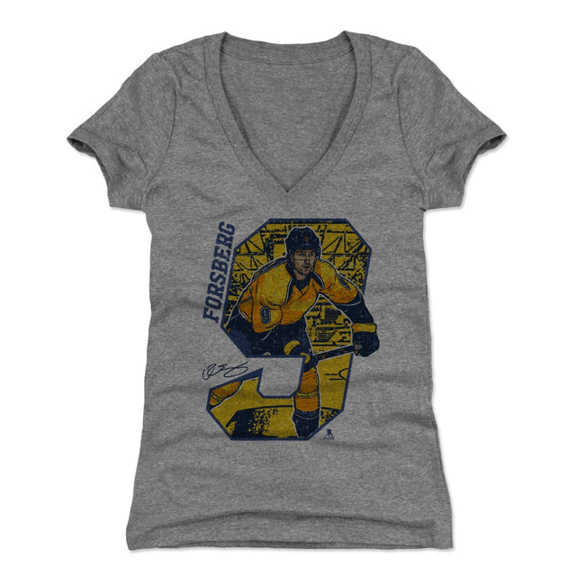 Filip Forsberg Women's V-Neck T-Shirt | 500 LEVEL