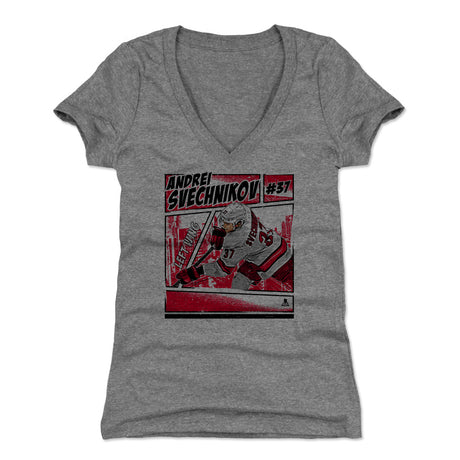 Andrei Svechnikov Women's V-Neck T-Shirt | 500 LEVEL