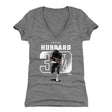 Chuba Hubbard Women's V-Neck T-Shirt | 500 LEVEL