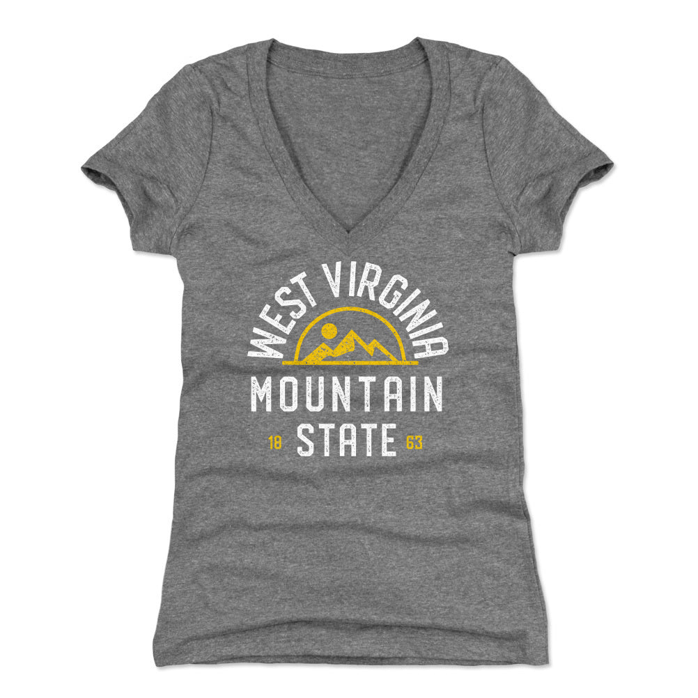 West Virginia Women&#39;s V-Neck T-Shirt | 500 LEVEL