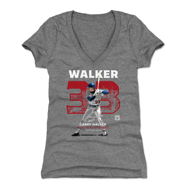 Larry Walker Women's V-Neck T-Shirt | 500 LEVEL