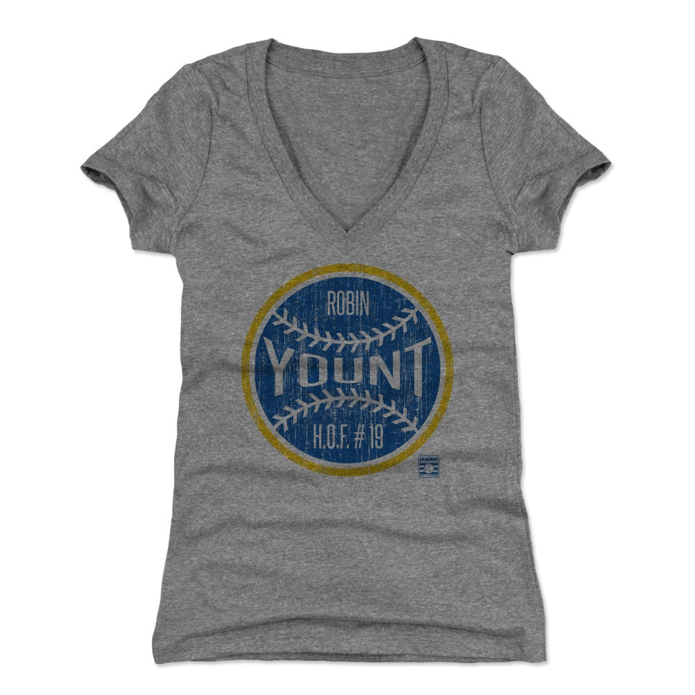 Robin Yount Women's V-Neck T-Shirt | 500 LEVEL