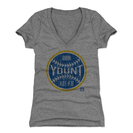 Robin Yount Women's V-Neck T-Shirt | 500 LEVEL