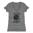 Jalen Hurts Women's V-Neck T-Shirt | 500 LEVEL