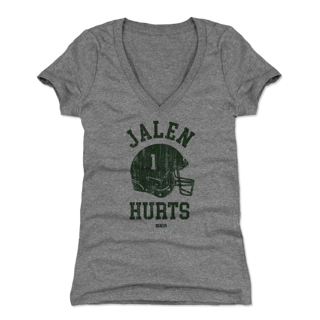 Jalen Hurts Women's V-Neck T-Shirt | 500 LEVEL