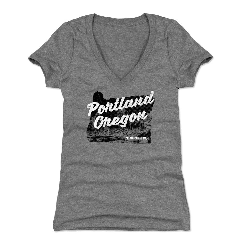 Portland Women's V-Neck T-Shirt | 500 LEVEL