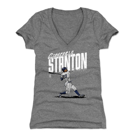 Giancarlo Stanton Women's V-Neck T-Shirt | 500 LEVEL