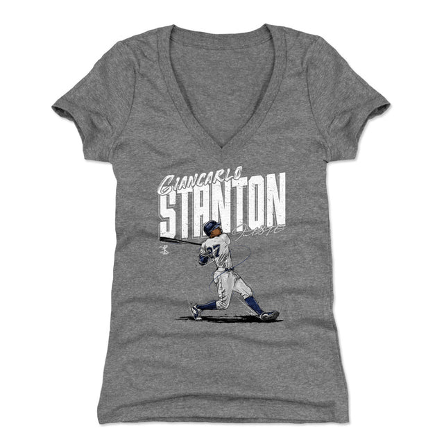 Giancarlo Stanton Women's V-Neck T-Shirt | 500 LEVEL