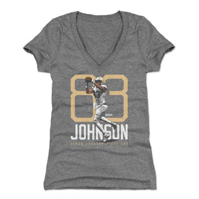 Juwan Johnson Women's V-Neck T-Shirt | 500 LEVEL