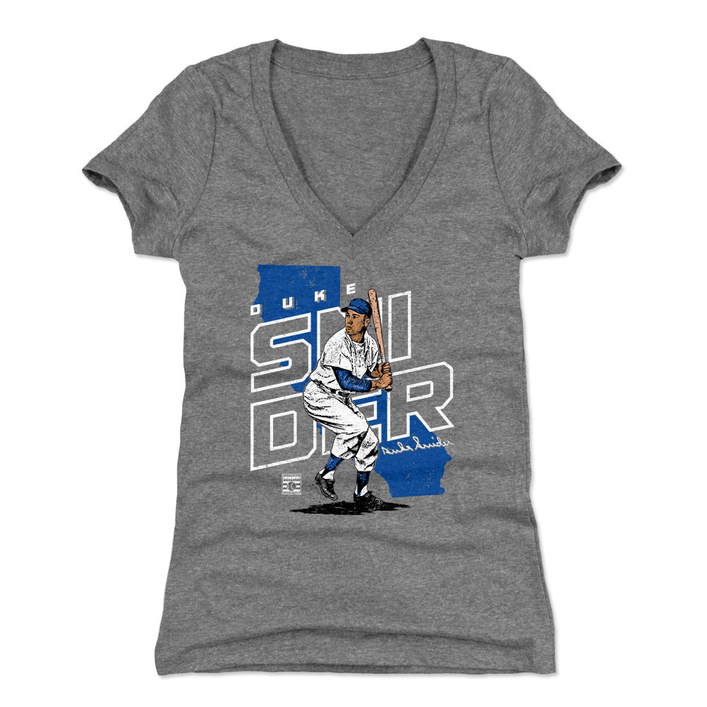 Duke Snider Women's V-Neck T-Shirt | 500 LEVEL
