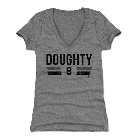 Drew Doughty Women's V-Neck T-Shirt | 500 LEVEL