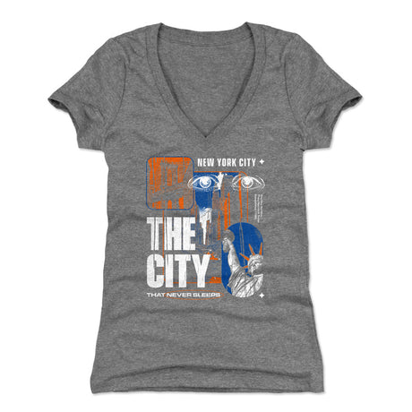 New York Women's V-Neck T-Shirt | 500 LEVEL