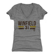 Dave Winfield Women's V-Neck T-Shirt | 500 LEVEL