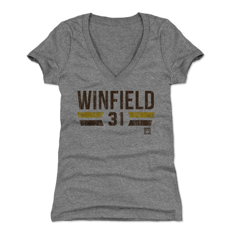 Dave Winfield Women's V-Neck T-Shirt | 500 LEVEL