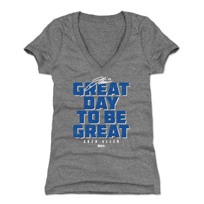 Josh Allen Women's V-Neck T-Shirt | 500 LEVEL
