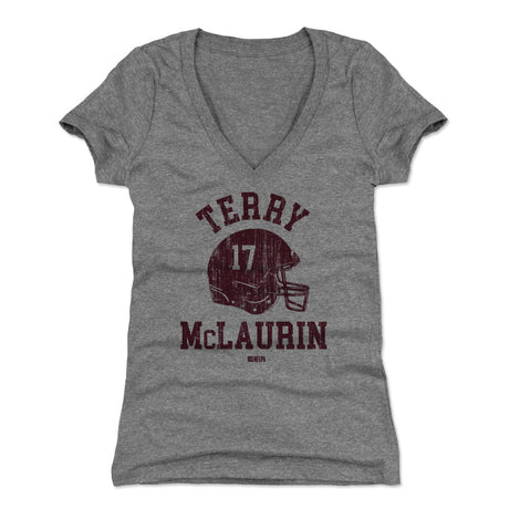 Terry McLaurin Women's V-Neck T-Shirt | 500 LEVEL