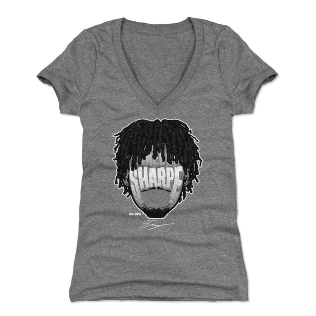 Shaedon Sharpe Women's V-Neck T-Shirt | 500 LEVEL