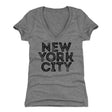 New York Women's V-Neck T-Shirt | 500 LEVEL