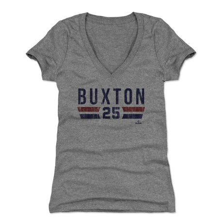 Byron Buxton Women's V-Neck T-Shirt | 500 LEVEL