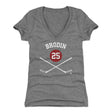 Jonas Brodin Women's V-Neck T-Shirt | 500 LEVEL