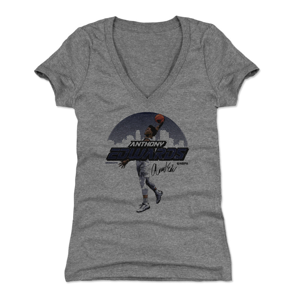 Anthony Edwards Women's V-Neck T-Shirt | 500 LEVEL