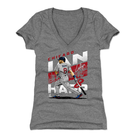 Ian Happ Women's V-Neck T-Shirt | 500 LEVEL