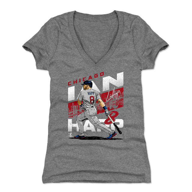Ian Happ Women's V-Neck T-Shirt | 500 LEVEL