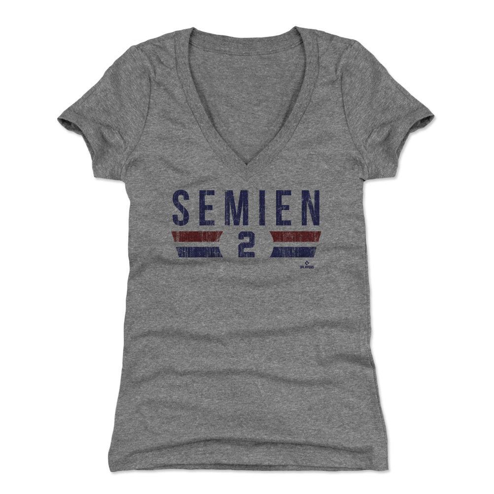 Marcus Semien Women's V-Neck T-Shirt | 500 LEVEL