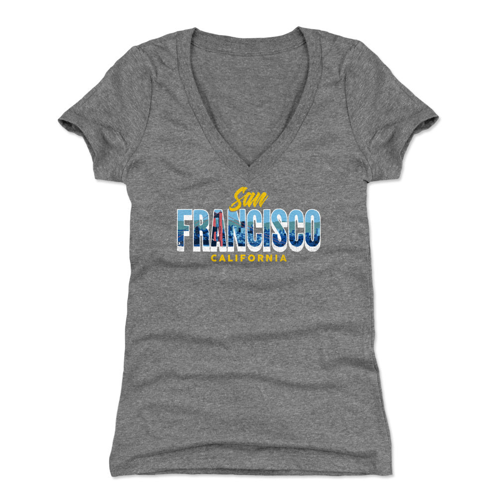 San Francisco Women's V-Neck T-Shirt | 500 LEVEL