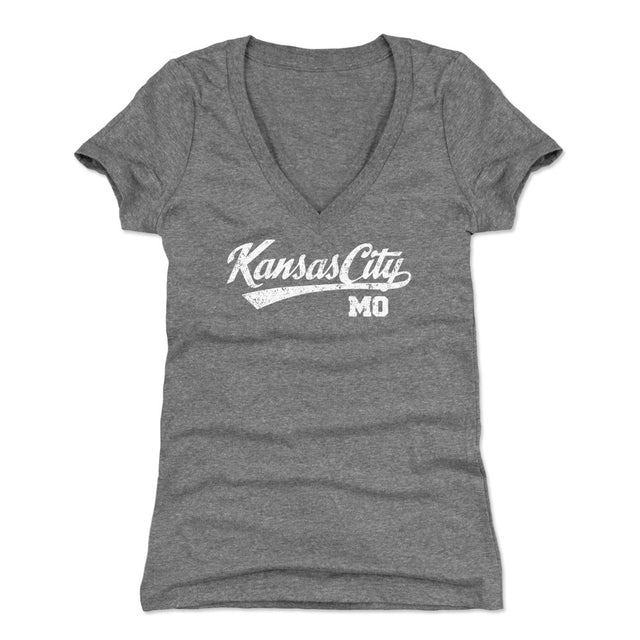 Kansas City Women's V-Neck T-Shirt | 500 LEVEL