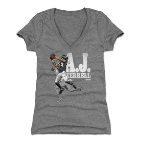 A.J. Terrell Women's V-Neck T-Shirt | 500 LEVEL